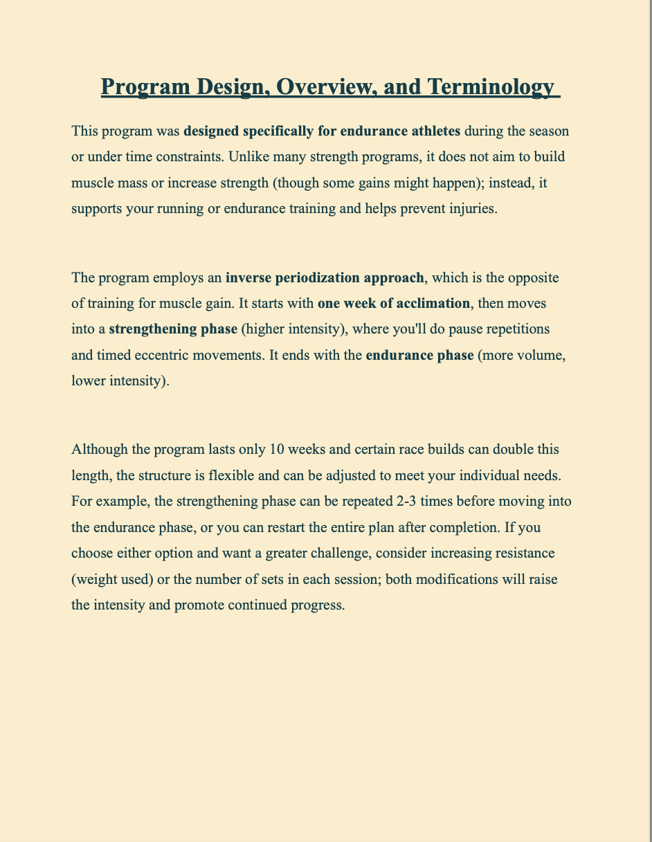Pronghorn Express: 10-Week Strength for Runners (Vol. 1)