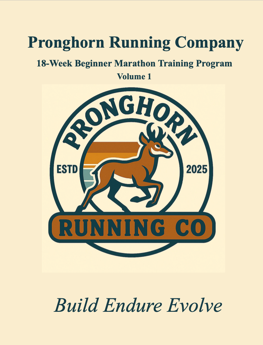 18-Week Beginner Marathon Training Program (Vol. 1)